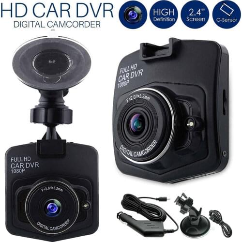 New High Quality Upgrade HD 2.4 Inch 720P 12 Mage Pixels In Car DVR Camera Dash Cam Video Recorder USB TF Port G Sensor#266627