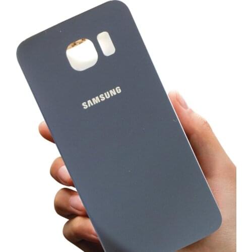 ORIGINAL Back Glass for SAMSUNG Galaxy S6 G920 S6 edge G925 S6 edge Plus G928 Battery Cover Housing with Camera Glass Lens