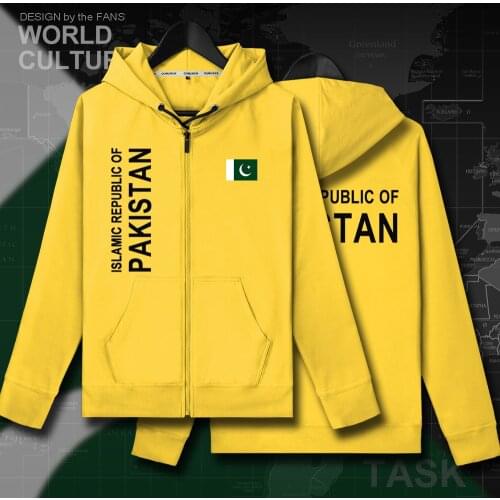 Pakistan PAK Pakistani Islam mens fleeces hoodies winter jerseys men jackets and coats clothes nation zipper country sweatshirt