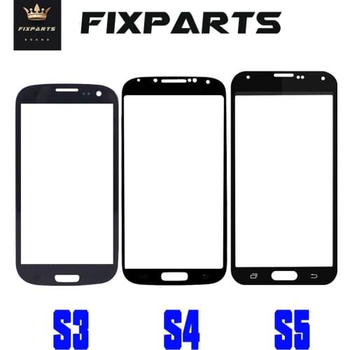 I9300 For SAMSUNG Galaxy S3 S4 S5 Mini Touch Panel Cover Front Outer Glass Lens Replace For SAMSUNG S5 Front Screen Lens i9505