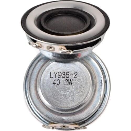 SOTAMIA 2Pcs 40mm Ultra-thin Mini Speaker 4 Ohm 3W 19 Core Altavoz Transparent Loudspeaker Bluetooth Speaker Full Range Speaker