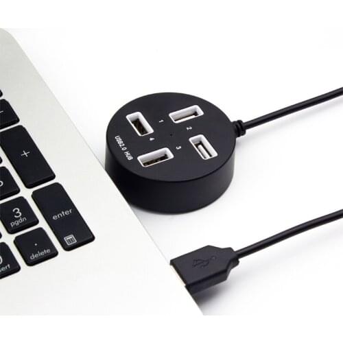 USB2.0HUB One Drag Four Laptop External usb Splitter Multi-interface Suitable For usb2.0 Mouse Keyboard u disk Printer Extension