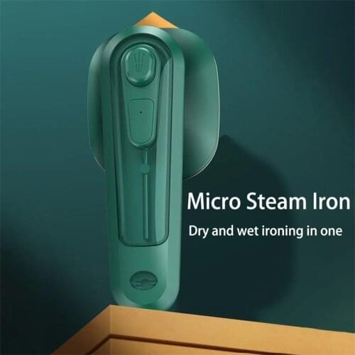Professional Micro Steam Iron 80ml Dry and Wet Ironing Pressing Iron Stylish Mini Small Electric Light Weight for Travel YT05