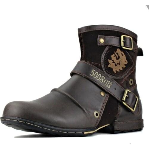 Men's Motorcycle Boots Weizhuo China