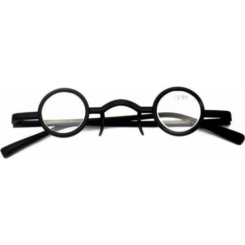 +1.0~+3.5 Mini Acetate Retro Optical Glasses Frame Wood Men Women Designer Eyeglasses frames with lens Glasses Spectacles