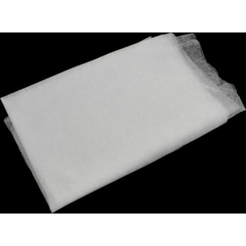 1M White Double Sided Adhesive Interlining Fabric DIY Craft Quilting Lining Cloth Garment Bag Decoration Supplies