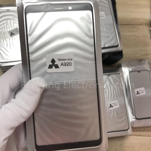 10pcs/lot GLASS +OCA LCD Front Outer Lens For Samsung Galaxy A920 LCD Front Touch Screen Lens Glass with OCA Glue Replacement