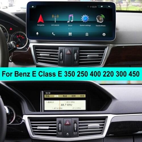 Android 10 Car DVD GPS Video Player For Benz E Class E350 250 400 220 200 300 450 10.25" 1920*720 Carplay DSP 4G LTE Multimedia