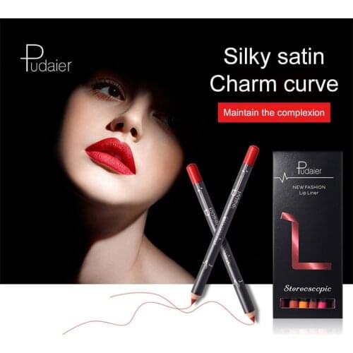 Dropshipping agent Wholesale Logistics China Freight 12 colors waterproof long-lasting lip liner matte makeup smoothly