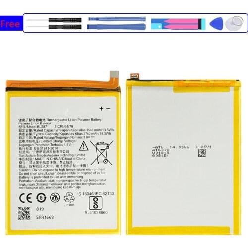 C11P1601 Mobile Phone Battery For ASUS ZenFone 3 ZenFone3 ZE520KL 2650mAh