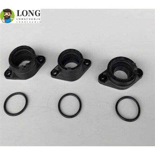 Motorcycle carburetor intake interface pipe joint manifold for Suzuki GN 125 cc GN125 EN125 GS125 GZ125 150 engine spare parts