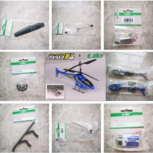 ESKY LAMA V4 RC Helicopter spare parts Rotor chuck Controller body shell motor screw set