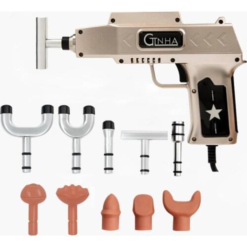 NEW 6 Levels 10 Heads Adjustable Spine Chiropractic Instrument Electric Bone Correction Gun Activator Cervical Therapy Massager