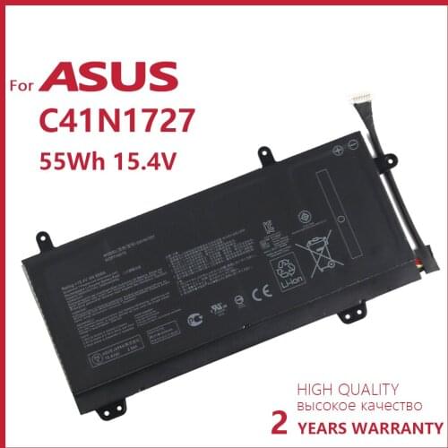 Genuine New C41N1727 15.4V 55WH Laptop Battery For ASUS ROG Zephyrus GM501 GM501G GM501GM GM501GS GU501 GU501GM batteria