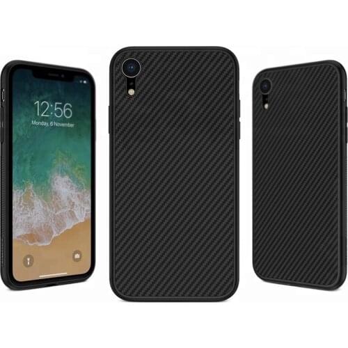 Nillkin Original Synthetic Fiber Geometric Hard PC Protective Back Cover For iPhone XR
