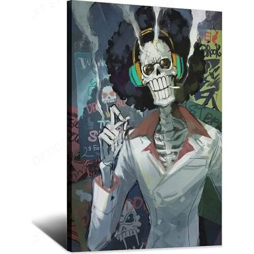 Anime Poster Brook Canvas Art Poster Picture Modern Office Family Bedroom Decorative Posters Gift Wall Decor Painting