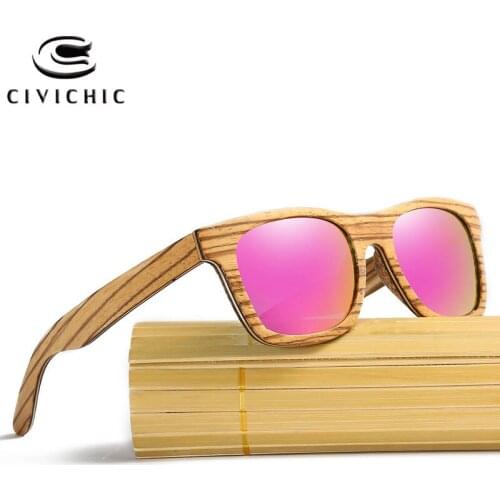 Chic Polarized Sunglasses Men UV Driving Fishing Oculos Bamboo Gafas De Sol Mujer Wood Eyewear Women Retro Cat Eye Glasses KD045