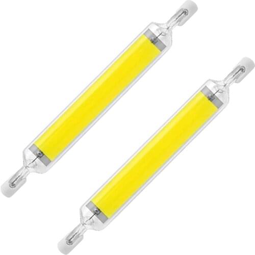 40W 30W 20W 15W R7s Cob LED Glass Tube 118mm J118 78mm J78 COB Light Bulb AC 220V Dimmable Home Lighting Replace Halogen Lamp
