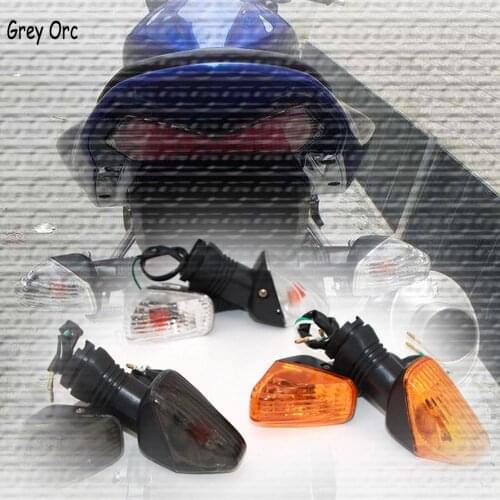 For KAWASAKI ZX 6R ZX 6RR Z750S KLE 500/650 VERSYS KLR650 Motorcycle Front/Rear Blinker Lamp Turn Signal Indicator Light