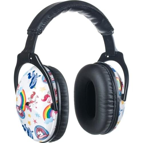 Unicorn Safety Earmuffs for Toddlers Kid Children Teens Ear Protection with NRR 25dB Noise Reduction