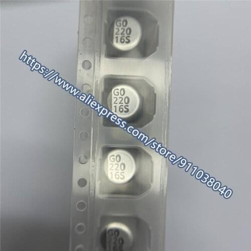 100pcs/lot Original Lilong 25V100UF volume 6*7MM 16v220uf SMD aluminum electrolytic capacitor 25v220uf 8*10