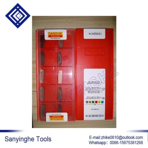 Free shipping high quality sanyinghe 50pcs /lots N123G2-0300-0002-CM 1145 cnc carbide parting & grooving inserts