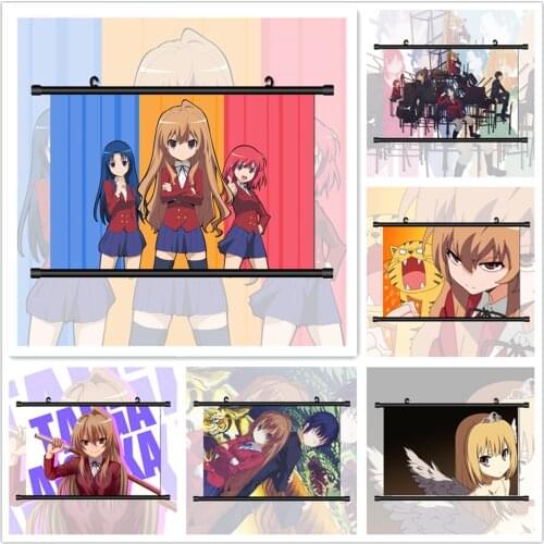 WTQ Anime Posters Toradora! Aisaka Taiga Anime Manga Canvas Painting Wall Decor Wall Art Picture Room Decor Home Decor