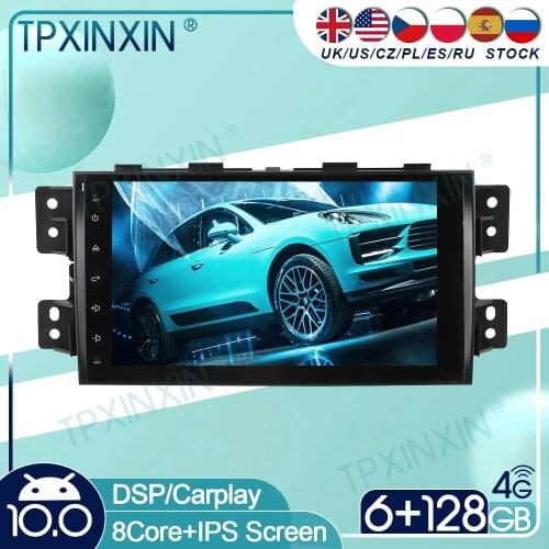 For Kia Borrego 2008-2011 Android 10 Car Stereo Radio with Screen Tesla Radio Player Car GPS Navigation Head Unit