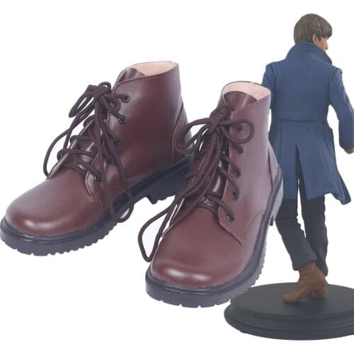 Fantastic Beasts and Where to Find Them Newt Scamander Cosplay Boots Shoes Custom Made