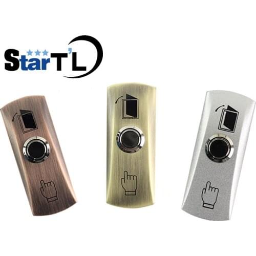 Zinc Alloy No/Com Door Exit Button Switch Push button switch for home security system