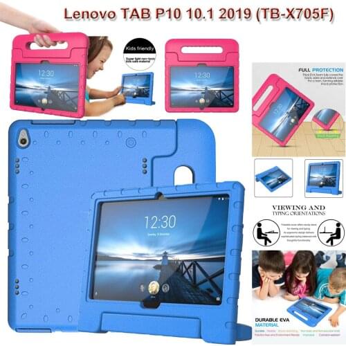 Kids Case for Lenovo TAB P10 / M10 10.1" Shockproof Handle Tough Stand Cover X605