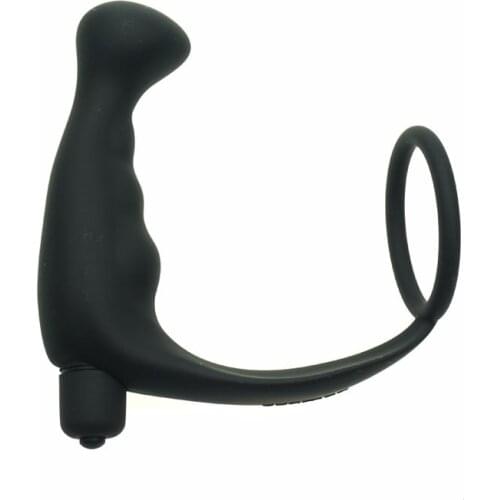 Powerful Dual Vibrating Silicone Male Prostate Massager Anal Butt Plug Adult Games Masturbation Anal Sex Toys For Men Sex Shop