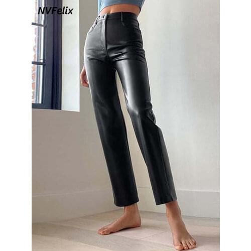 NVFelix Women's Leather Pants