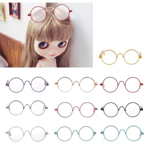 ADORABLE FULL RIM CLEAR LENS EYEGLASSES SPECTACLES FOR 12'' BLYTHE DOLLS COSTUME