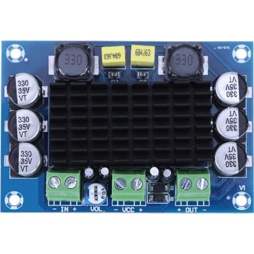 TPA3116D2 Digital Power Audio Amplifier Board DC 12V-26V 100W Mono Channel Audio Amplifier XH-M542