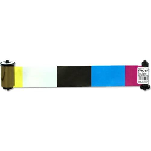 Printer 250 prints 650634 YMCKO Ribbon For IDP Smart 30S 50S 50D 50L Printer Compatible Card Printer Ribbon