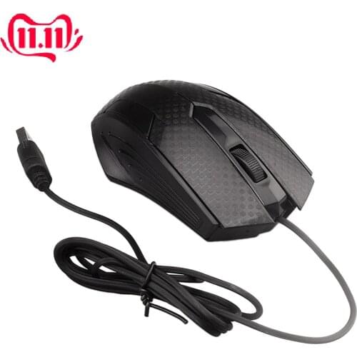 USB Wired Gaming Mouse Computer Mouse Portable 1000DPI Wired USB Mouse Gaming Optical Mice For Laptop Desktop Notebook Computer