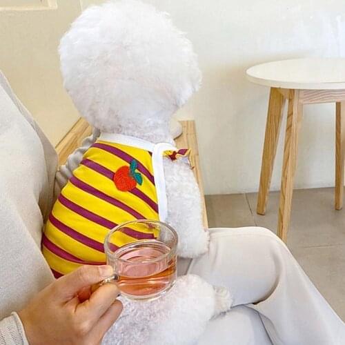 Dog Shirts Breathable Reusable Eye-catching 3D Pattern Comfy Fine Workmanship Dog Vest Summer Cute Pet Clothes одежда для собак