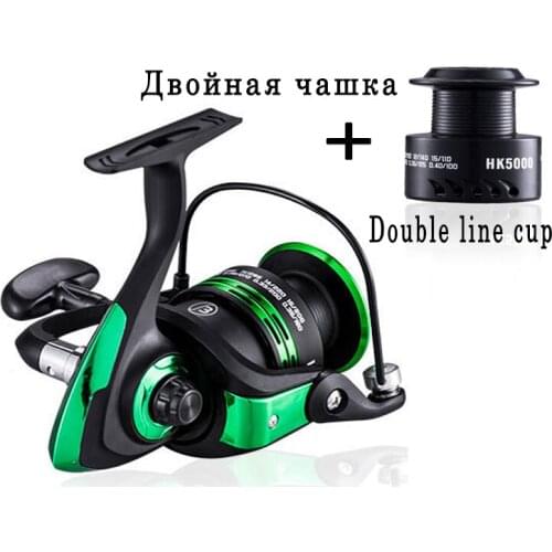 Fishing-reel double line cup metal spool boat reel HK carp drag reel