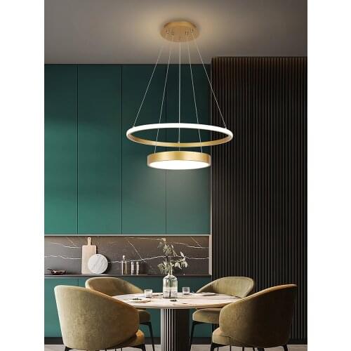 Modern led chandelier for dining room kitchen room home decorative hanging chandelier Lighting Living Study Room lamp