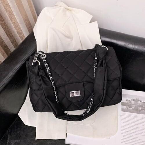 Ladies retro solid color PU leather small messenger bag 2020 winter handbag ladies trend brand handbags and wallets