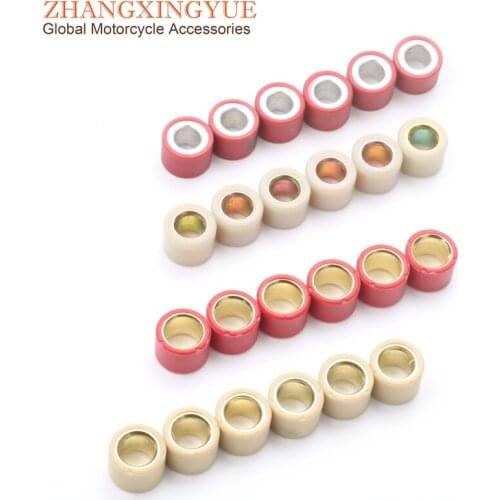 20X15mm High Performance Racing Variator Roller 7g 11g 13g 16g Weights Set for Keeway OUTLOOK LOGIK 125cc 150cc 4-stroke