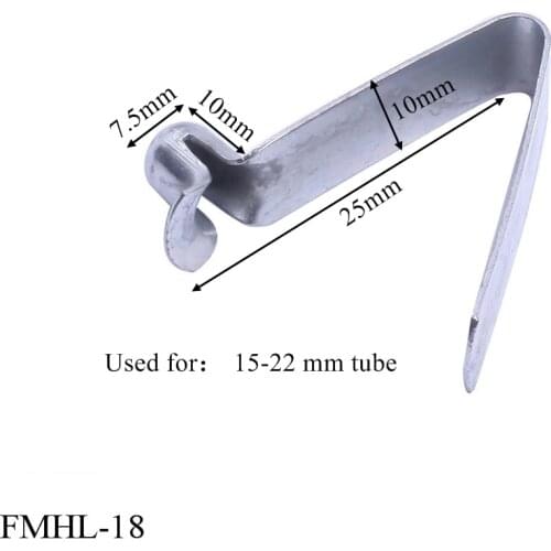 Manufacturer Customized galvanized spring clip-single spring button for tent pole clip