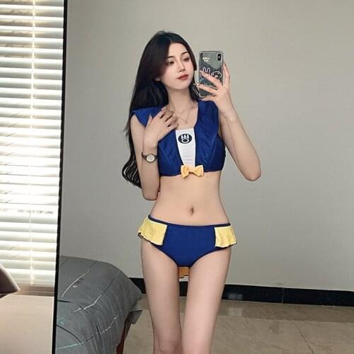 Women Swimsuit 2021 Two Pieces Girls Bikin Brazilian Bikini For Separate Female Summer Sexy New Split Covering Lovely