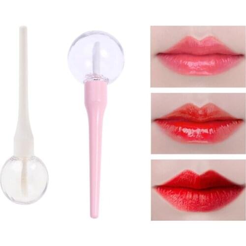 1pcs DIY Empty Lip Gloss Tube Containers Makeup Tool Cosmetic Lollipop Transparent Lip Balm Refillable Bottle Sample