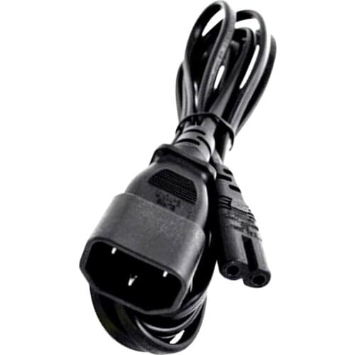 /10ft IEC 320 C14 to C7 AC Power Extension Cord IEC320 for Computer PDU UPS
