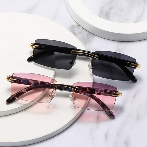2021square Sunglasses Plastic Eyewear Trending Product Shades for Driving Mens Accessories Eyewear Frame Gafas De Sol