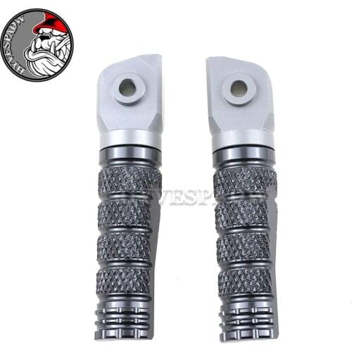 Motorcycle CNC Aluminum Rear Foot Pegs Rests Passenger Footrests Fit Parts for KAWASAKI Z900 Z 900 2017 2018 2019 Z900