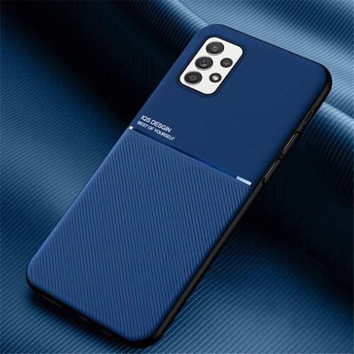 For Samsung A52 Case Car Magnetic Holder Case For Samsung Galaxy A 52 5G SM-A526B 6.5" Leather Silicone Phone Cover Coque Fundas