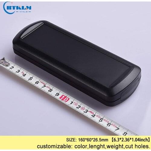 Handheld plastic enclosure for electronics projects circuits box abs plastic junction box 160*60*26.5mm DIY wire connection box